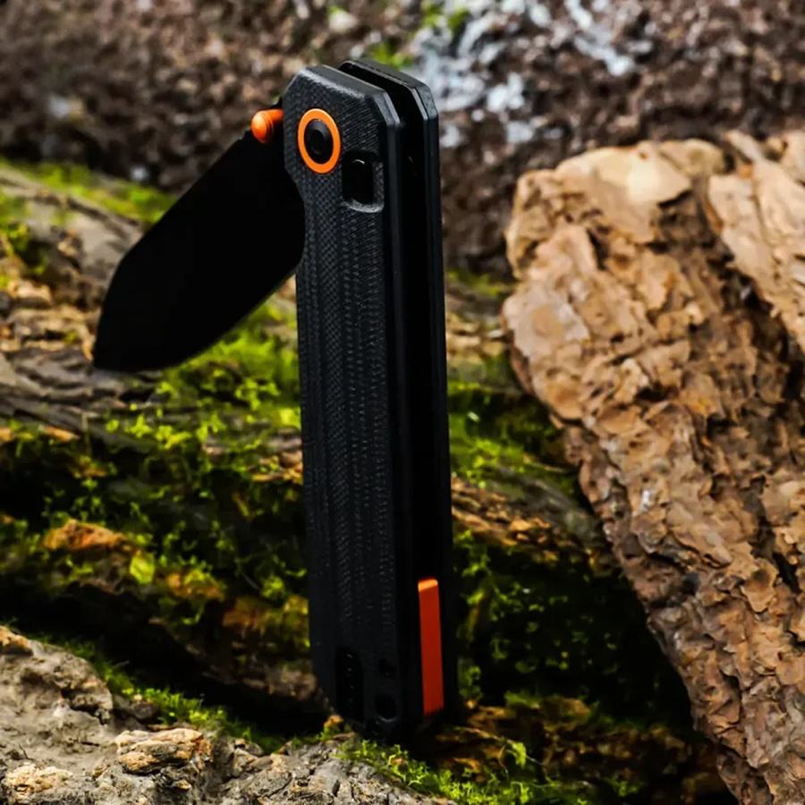 Outdoor High Quality Pocket Folding Hunting Knife with D2 Steel Blade and G10 Handle Multifunction 3-Year Warranty DIY OEM