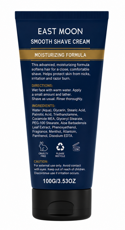 East Moon Shave Cream 100g — for Head & Body