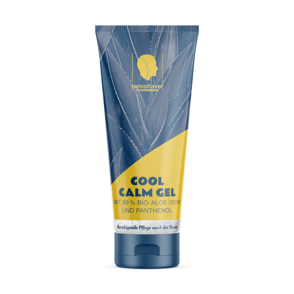 twinshaver Cool Calm Gel - Organic Aloe Vera Aftershave