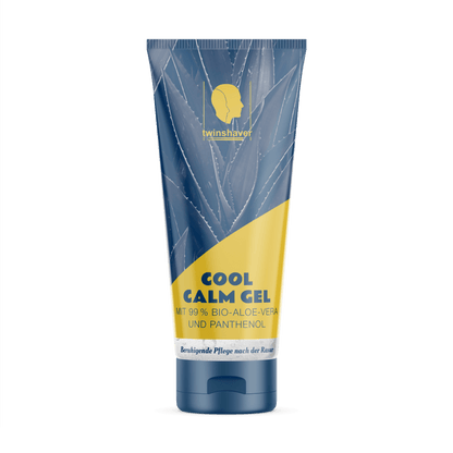 twinshaver Cool Calm Gel - Organic Aloe Vera Aftershave