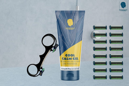 twinshaver Cool Calm Gel - Organic Aloe Vera Aftershave